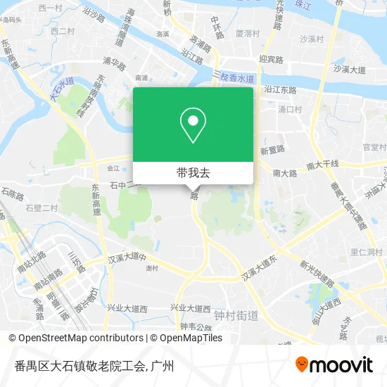 番禺区大石镇敬老院工会地图