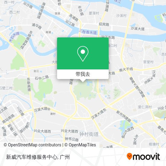 新威汽车维修服务中心地图