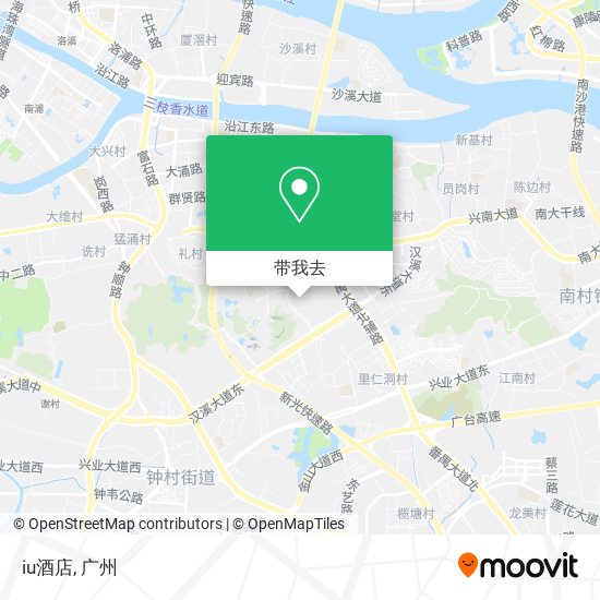 iu酒店地图
