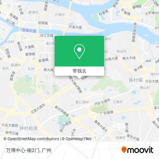万博中心-南2门地图