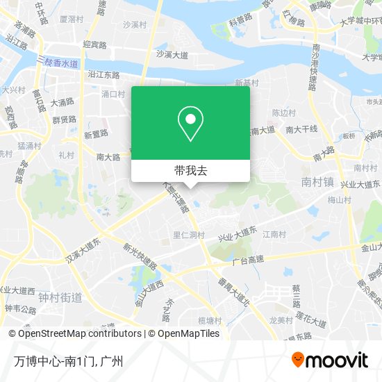 万博中心-南1门地图