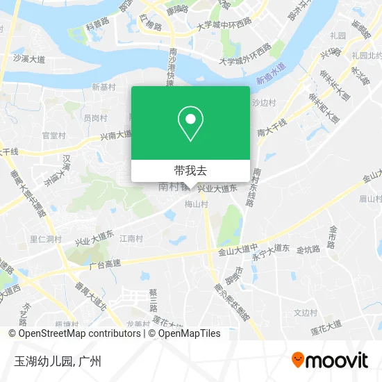 玉湖幼儿园地图