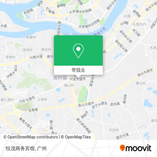 恒茂商务宾馆地图