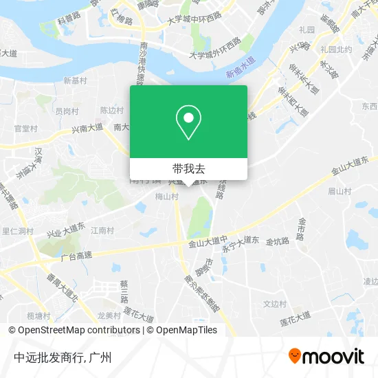 中远批发商行地图