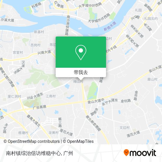 南村镇综治信访维稳中心地图