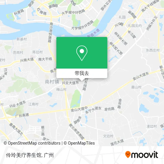 伶玲美疗养生馆地图