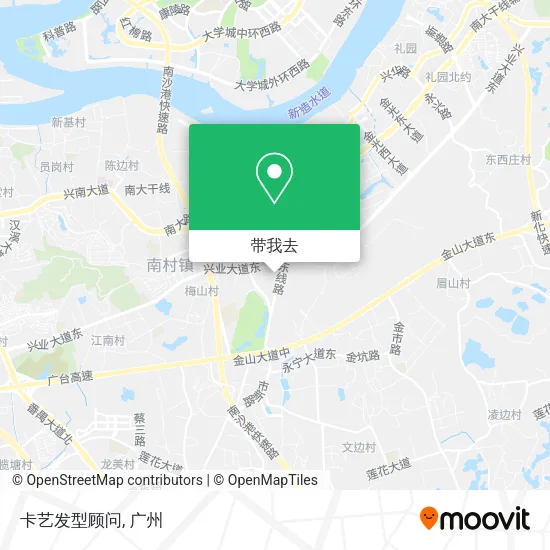 卡艺发型顾问地图