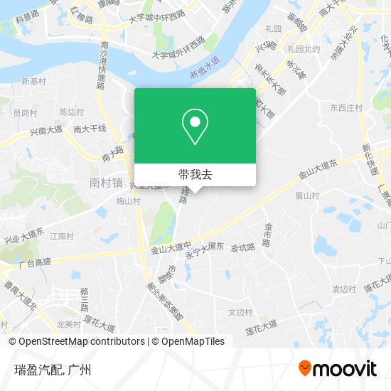 瑞盈汽配地图