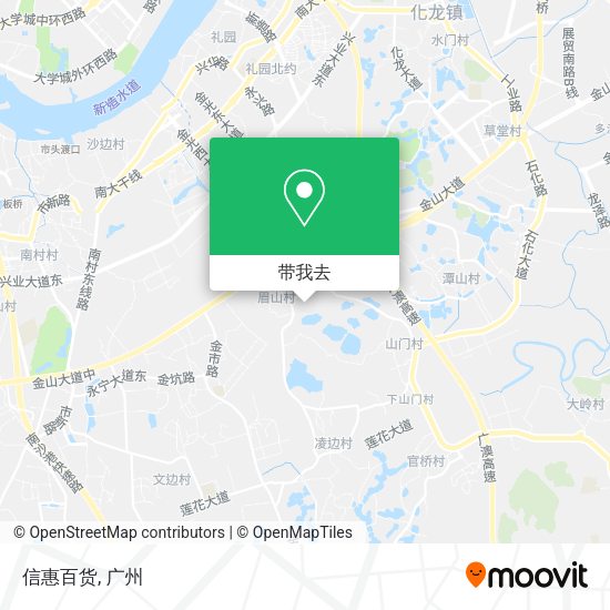 信惠百货地图