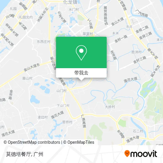 莫德培餐厅地图