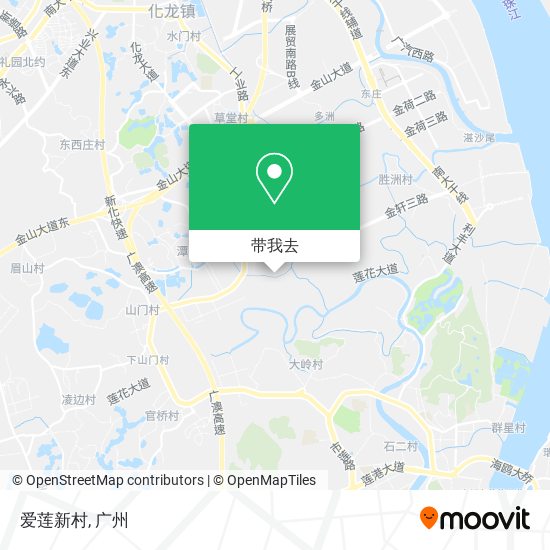 爱莲新村地图