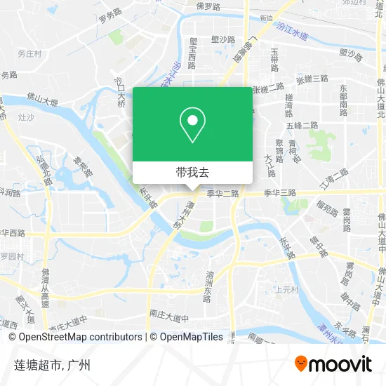 莲塘超市地图