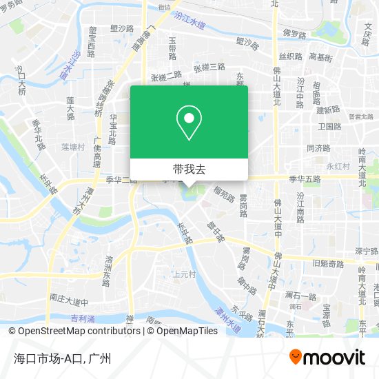海口市场-A口地图