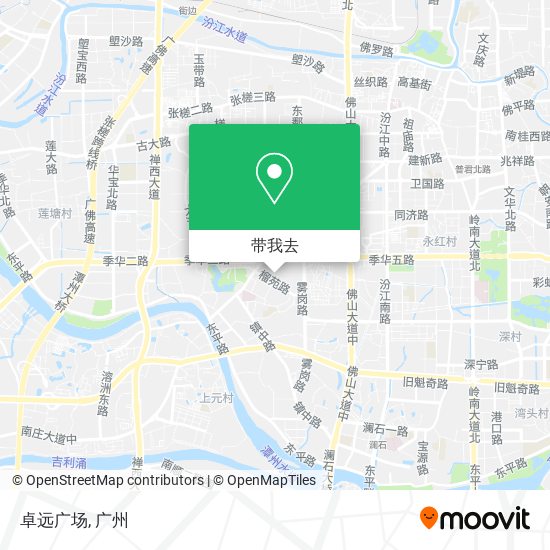 卓远广场地图