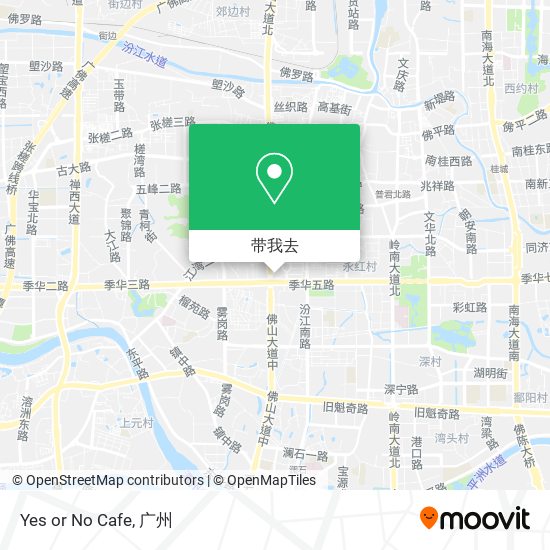 Yes or No Cafe地图