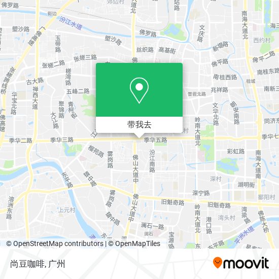 尚豆咖啡地图
