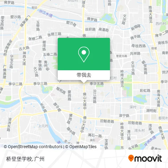 桥登堡学校地图