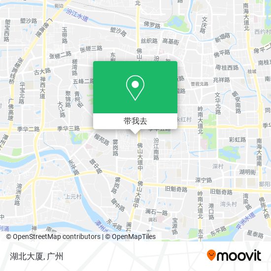湖北大厦地图