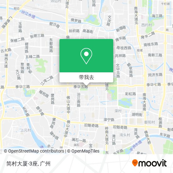 简村大厦-3座地图