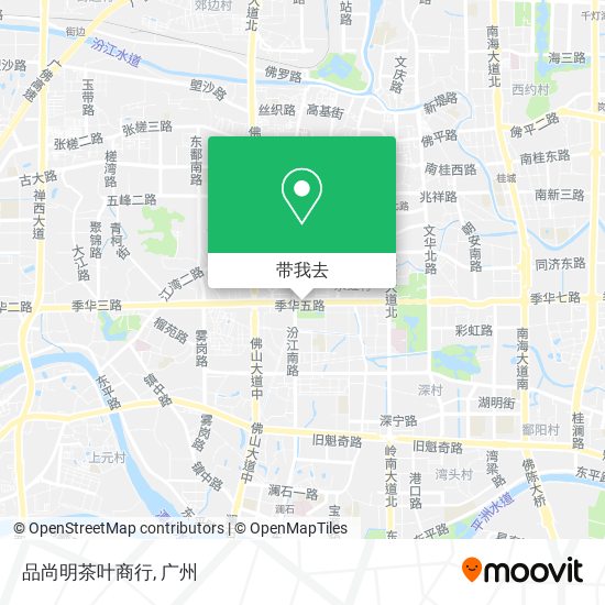 品尚明茶叶商行地图