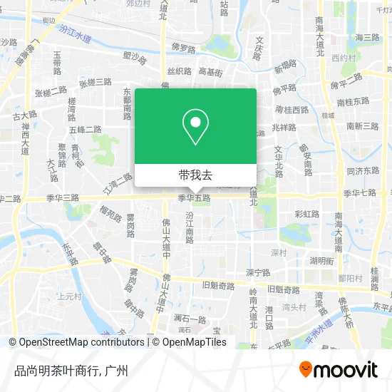 品尚明茶叶商行地图