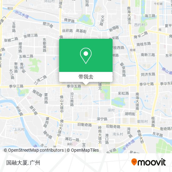 国融大厦地图