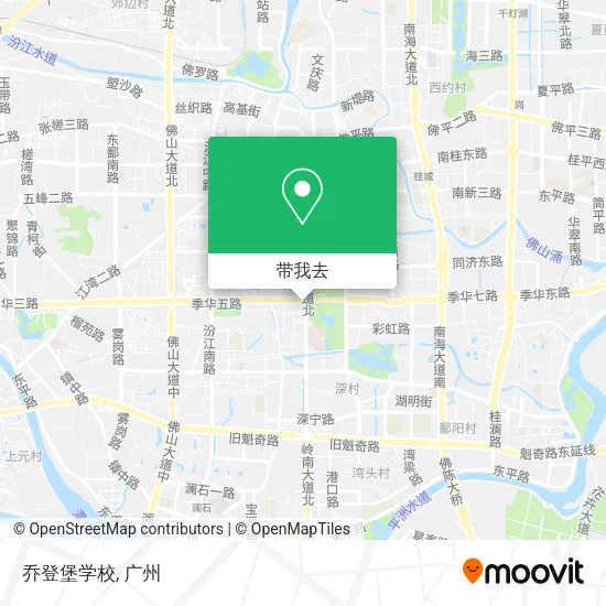 乔登堡学校地图