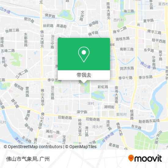 佛山市气象局地图