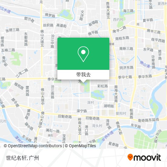 世纪名轩地图