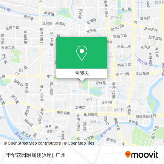 季华花园附属楼(A座)地图