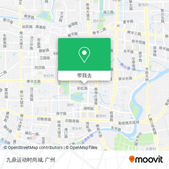 九鼎运动时尚城地图