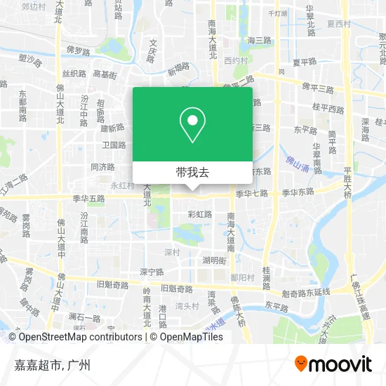 嘉嘉超市地图