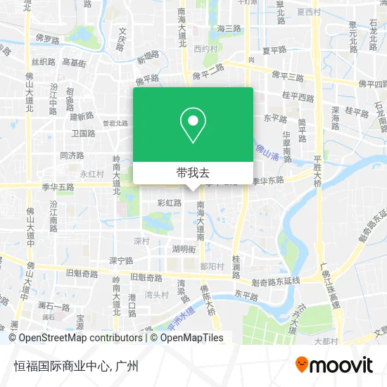 恒福国际商业中心地图