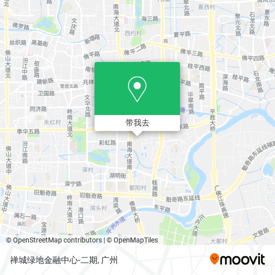 禅城绿地金融中心-二期地图
