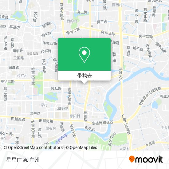 星星广场地图