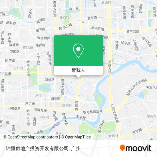 锦恒房地产投资开发有限公司地图
