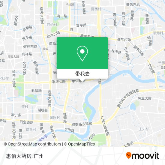 惠佰大药房地图