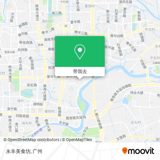 永丰美食坊地图