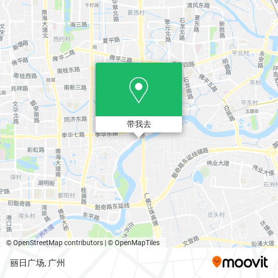 丽日广场地图