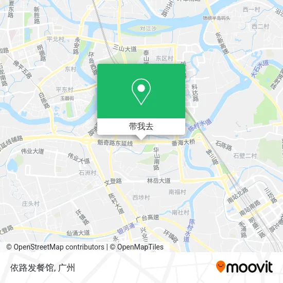 依路发餐馆地图