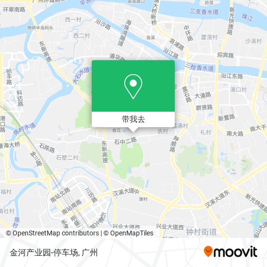 金河产业园-停车场地图