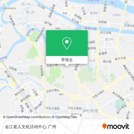 会江老人文化活动中心地图