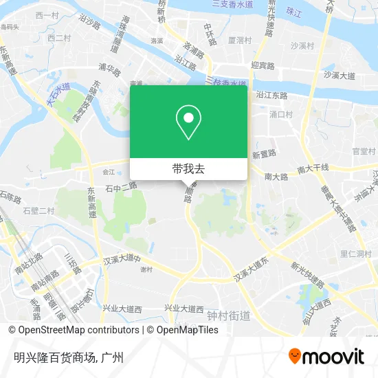 明兴隆百货商场地图