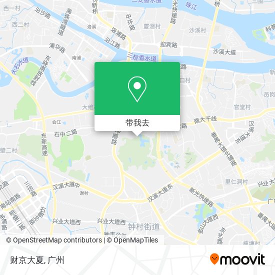 财京大夏地图