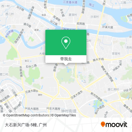 大石新兴广场-5幢地图