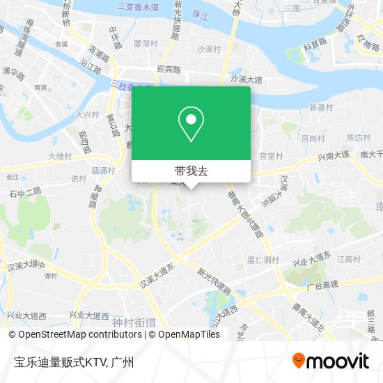 宝乐迪量贩式KTV地图