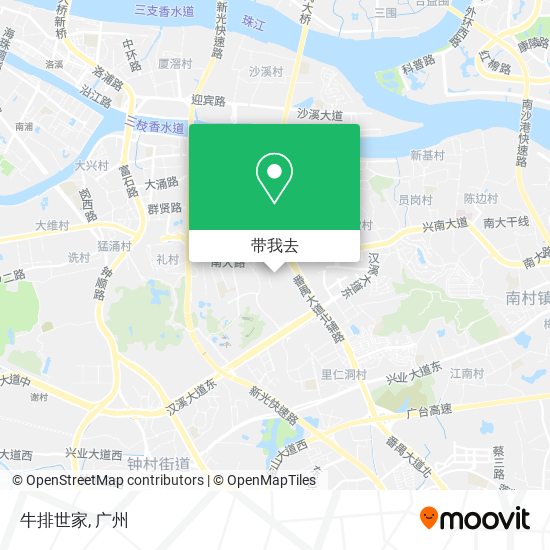 牛排世家地图