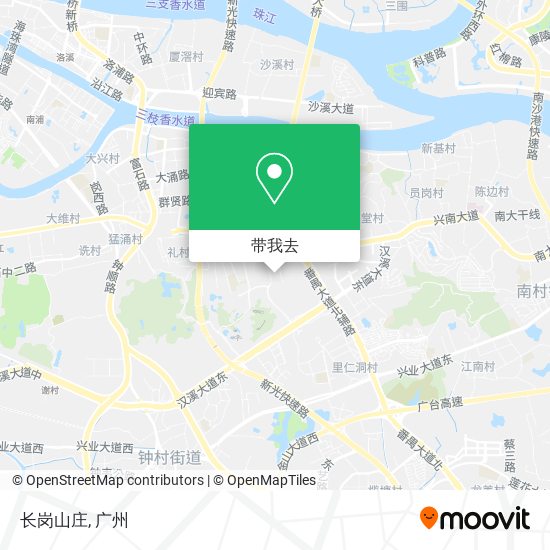 长岗山庄地图