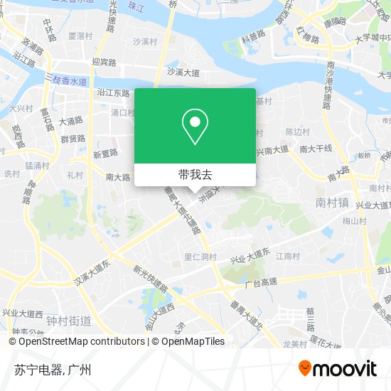 苏宁电器地图