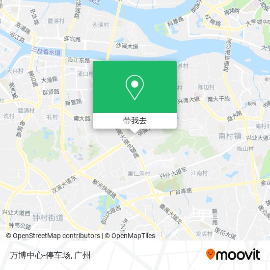 万博中心-停车场地图